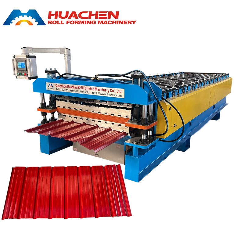 5 Rib And Mini-Rib Double Deck Roll Forming Machine