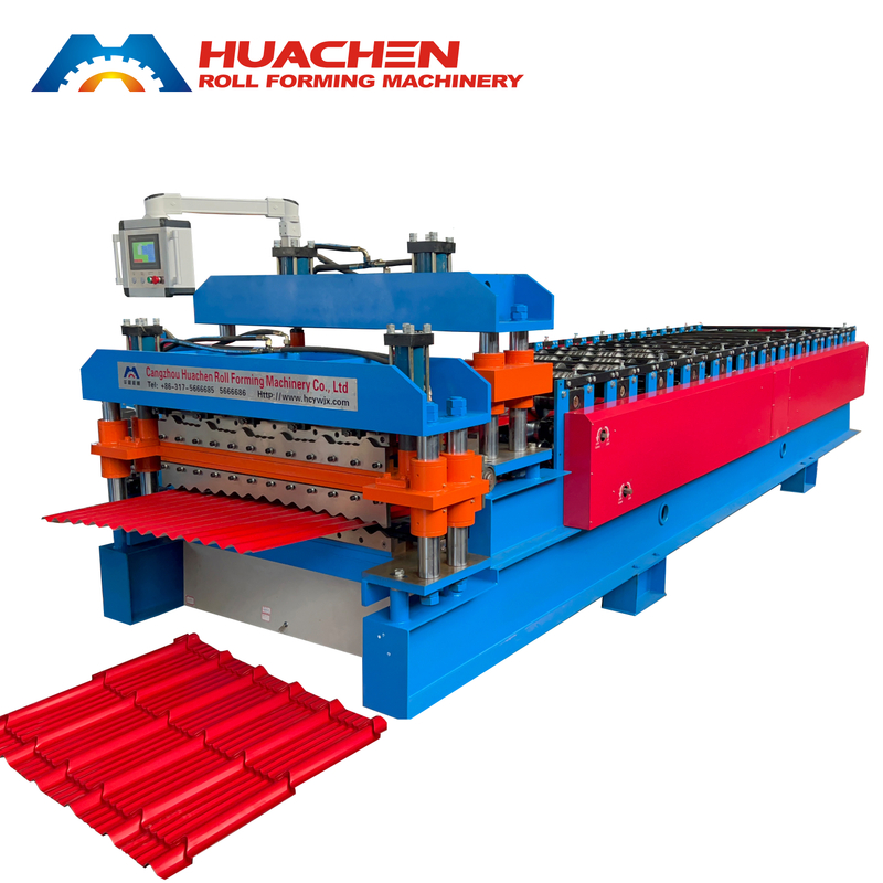 Double Deck Roll Forming Machine