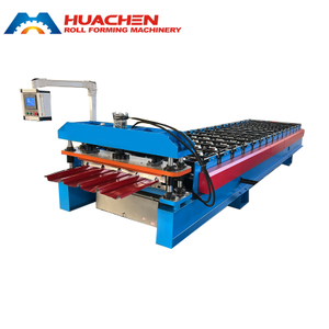 Trapezoid Roofing Sheet Roll Forming Machine